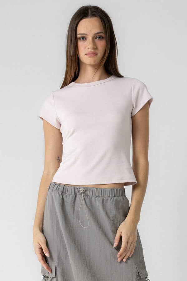 BB/LA BASIC TEE light pink