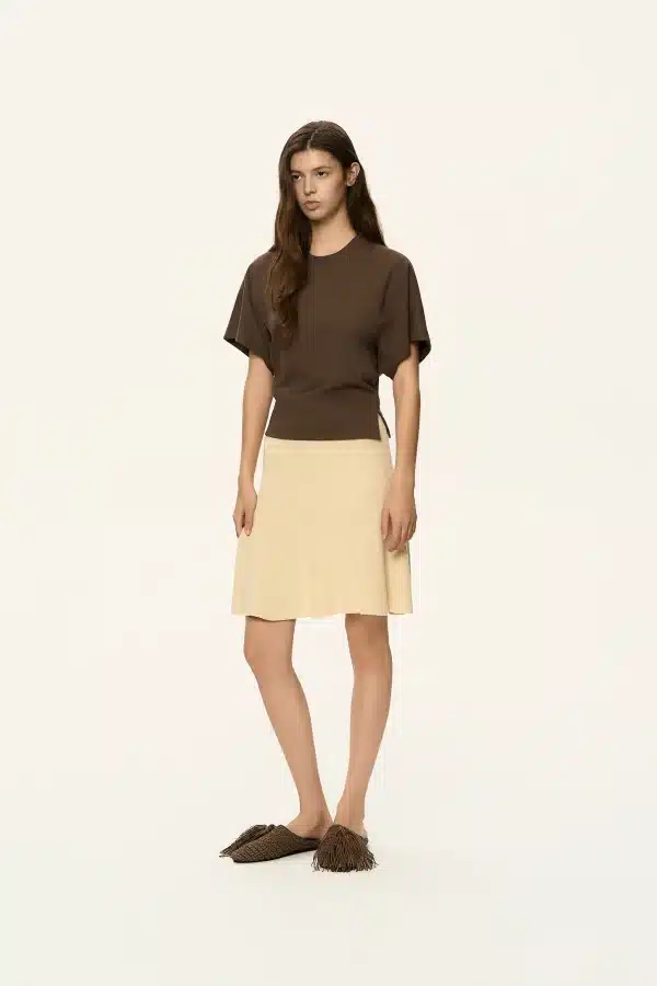 SYSTEM Dolman Sleeve Rounded T-Shirt