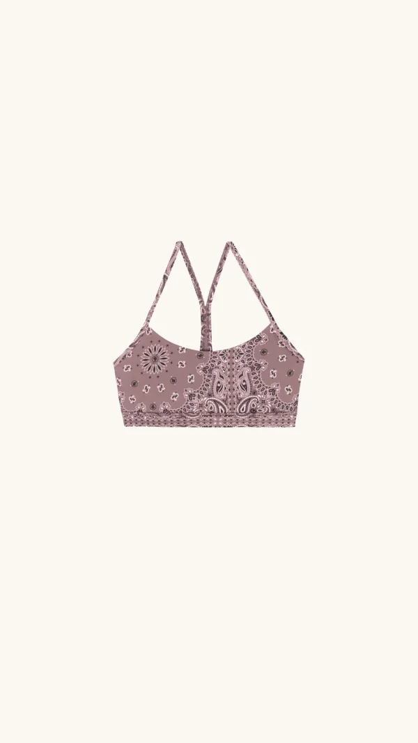 Yoga bra dusty rose