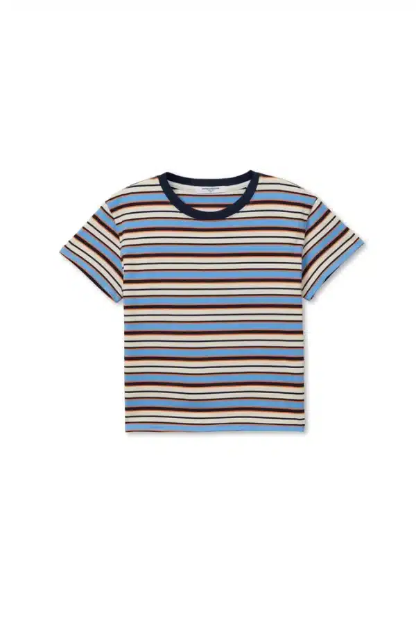 PERFECTWHITETEE dawn pacific clementine stripe