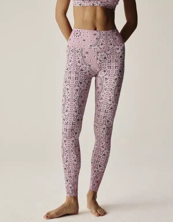 Yoga legging terracotta bandana
