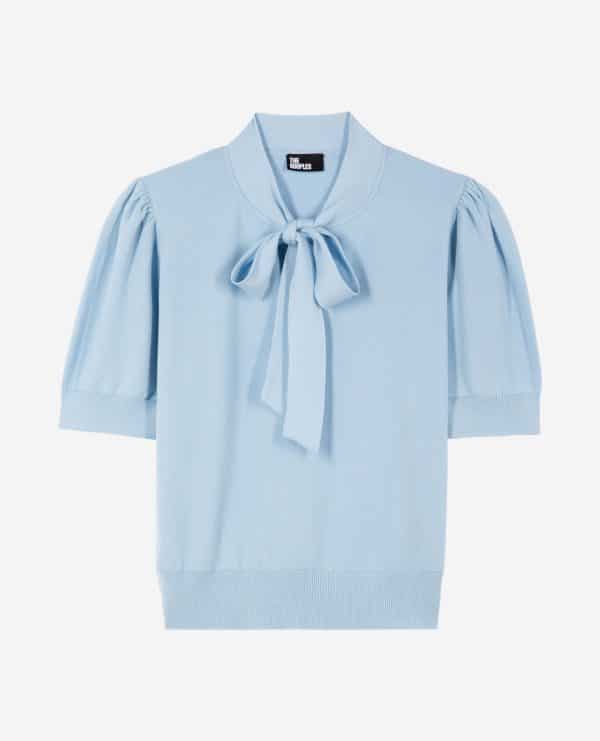 The Kooples knitted cam blue