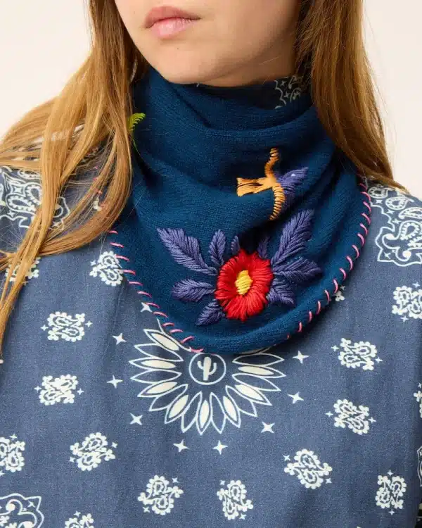 ARIZZONA LOVE Navy Amal Scarf